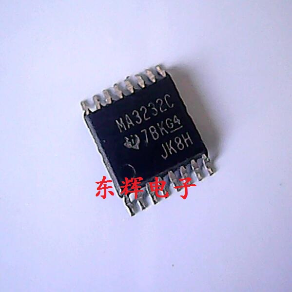 贴片IC MA3232C MAX3232CPW 进口收发器芯片 TSSOP-16封装 可直拍