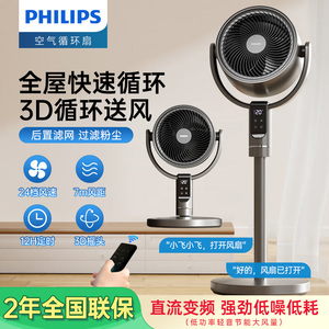 飞利浦家用空气循环扇电风扇低噪台立两用智能遥控落地ACR3242CFV