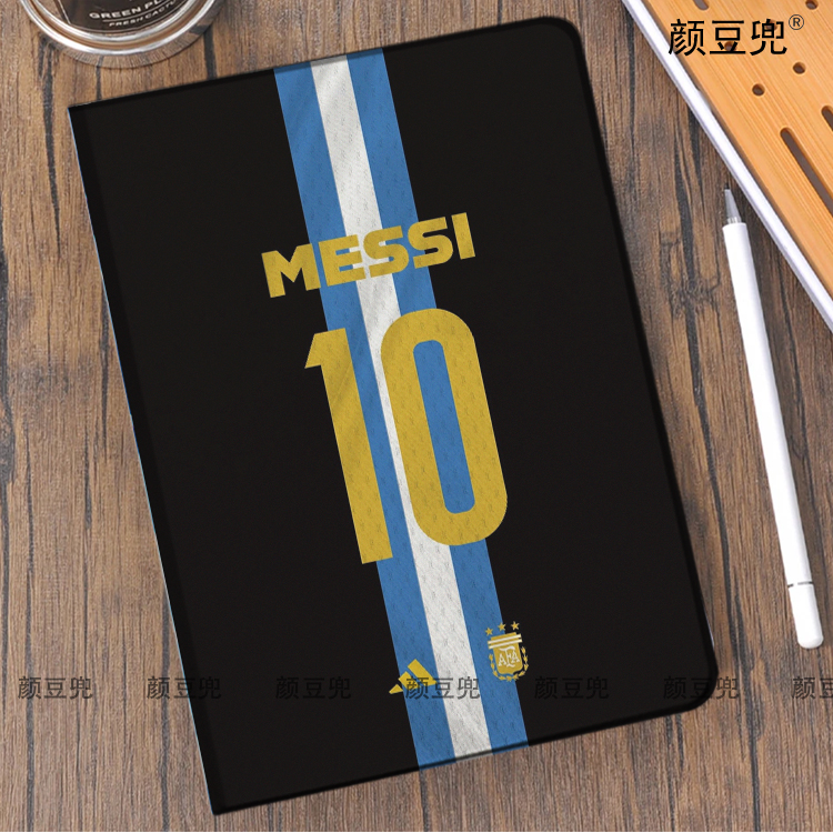 ipad789 10.2适用于matepad pro11小米5/6华为11.5阿根廷 梅西 messi 足球周边air4/5 10.9保护套mini6第十代