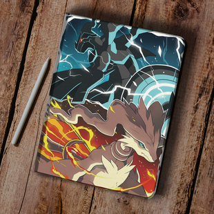 宝可梦 捷克罗姆 莱希拉姆 笔槽OPPOPAD荣耀matepad pro11小米6p保护VIVO套ipad10.2适用10.9air5第十代mini6