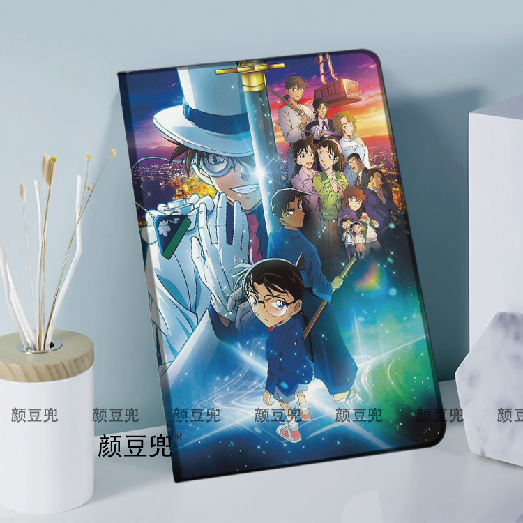 ipad789 10.2适用air45 10.9第十代mini6小米6sp荣耀9柯南KID怪盗基德 动漫周边matepad pro11华为11.5保护套