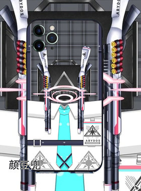 小鸟游星野蔚蓝档案动漫周边硅胶玻璃壳手机壳适16proM苹果14plus适用 16 PRO MAXR防摔78红米K40软VIVO X60