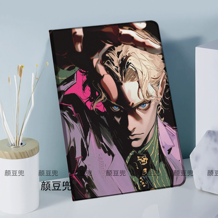 吉良吉影JOJO杀手皇后周边mini7小米7pro保护套10.9air6/7第十代matepad pro12.2华为11.5S适用ipadA16 10.2