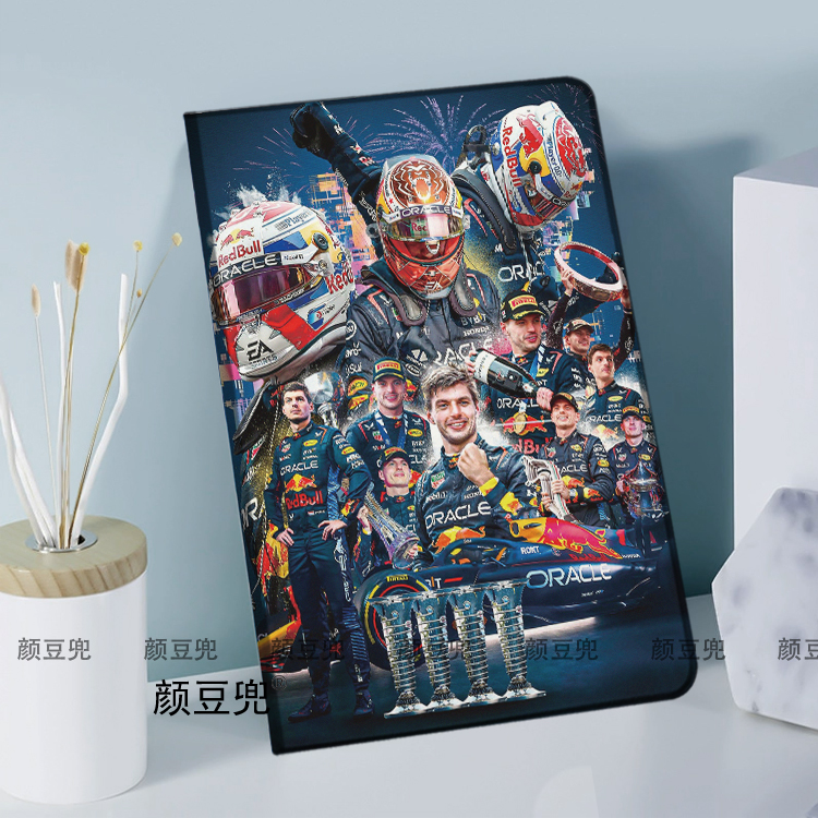 小米7pro保护套ipadA16 789 10.2适用10.9air6/7第十代matepad pro13.2笔槽9.7mini6/7赛车周边 F1 维斯塔潘