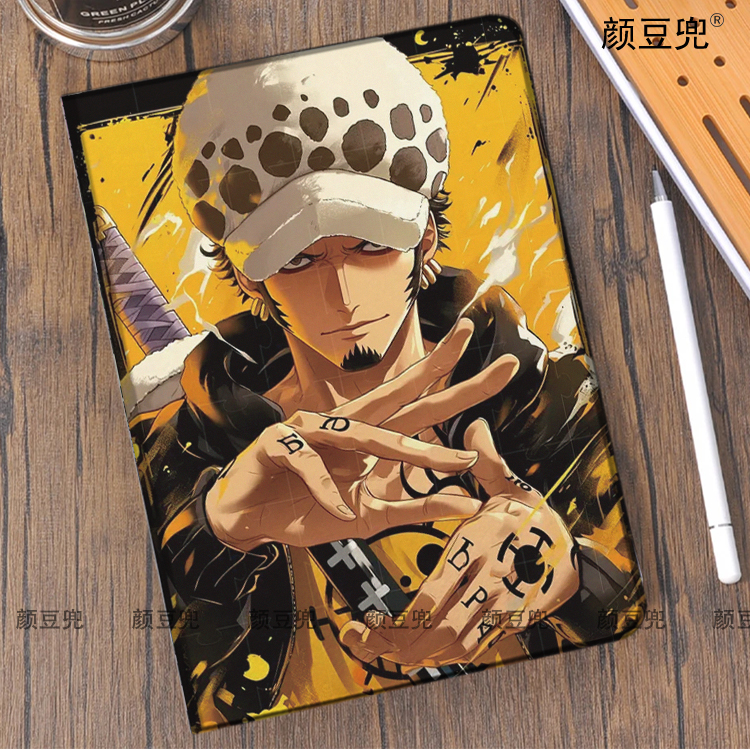 海贼王 罗 动漫周边ipad7/8/9 10.2适用air45 10.9第十代9.7mini56小米6pro保护套matepad pro11华为11.5荣耀