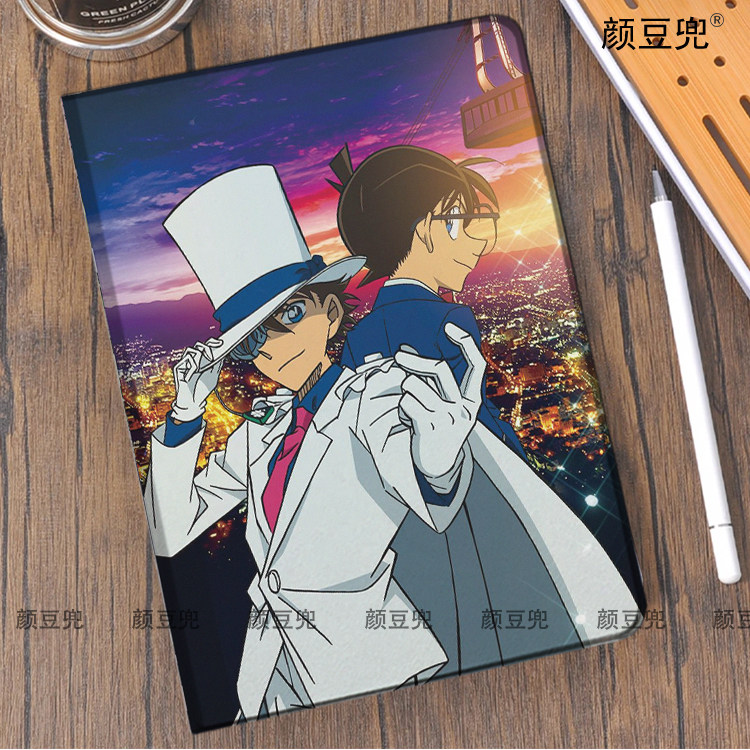 保护套ipad789 10.2适用于air45 10.9第十代mini5/6柯南 怪盗基德 动漫周边matepad pro11华为11.5小米6spro