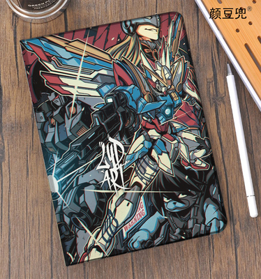 ipad10.2适用10.9air3/4/5第十代VIVO防摔9.7mini45/6小米6pro笔槽OPPOPAD机动战士高达matepad pro11保护套