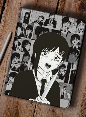 东山小红/电锯人ipad10.2适用air3/4/5第十代保护套matepad pro11笔槽9.7mini456小米5 Pro华为M6荣耀V8pro壳