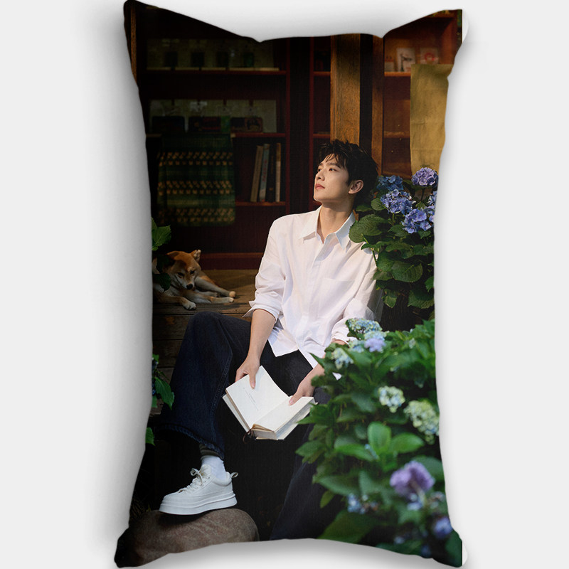 杨洋长方形抱枕明星同款写真周边长条抱枕沙发沙发靠枕坐垫可定制