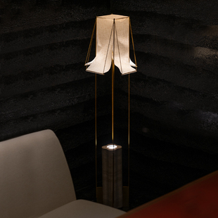 吱音有光飞檐落地灯设计师款客厅卧室氛围阅读装饰禅意新中式侘寂