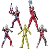 Bandai, Ultra, игра с едой, подвижный Ультрамен Тига, кукла, маленький комплект, игрушка