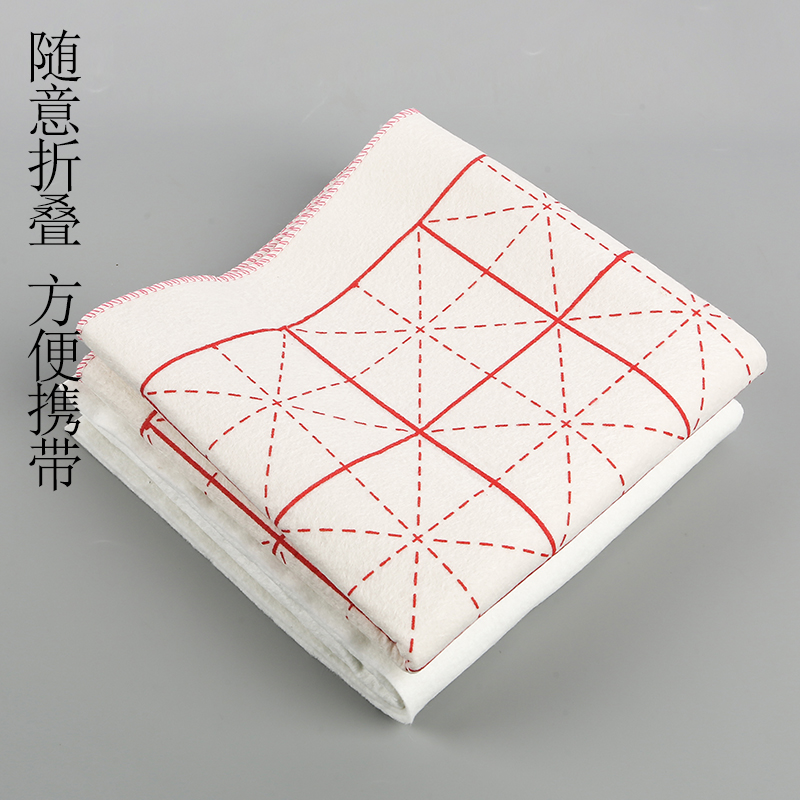 热销文房用品书法绘画练习毛毡书画毡宣纸垫子学生初学者书法垫子