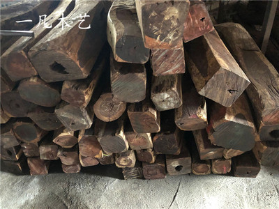 墨西哥红木笔筒交趾黄檀