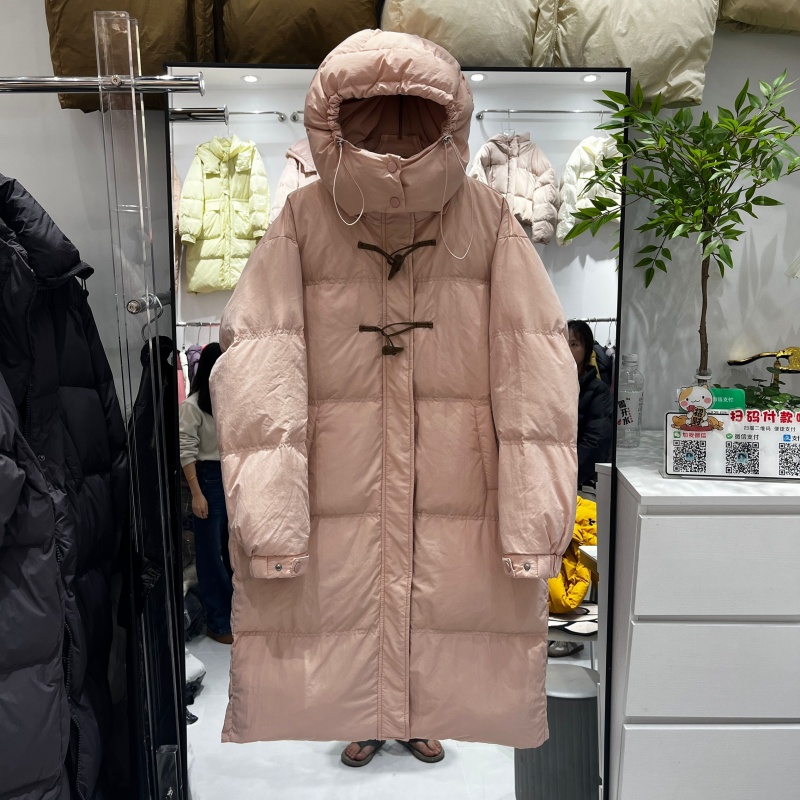 2025新款加厚小个子白鸭绒羽绒服