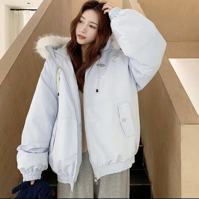 赵露思同款短款羽绒服