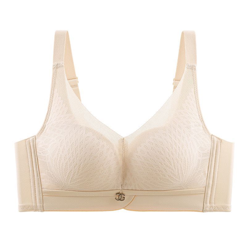 聚拢小胸加厚上托深V3CM性感蕾丝
