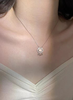 其他925银纯银十字链女项链