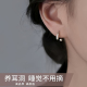 925纯银水滴耳钉高级感女耳环2025新款 轻奢小众耳饰 爆款