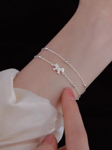 其他女925银锆石韩版新颖手链