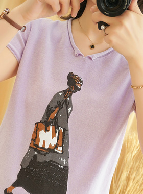 纯棉白色T恤女短袖夏装2020新款宽松女装背心潮流春季半袖上衣