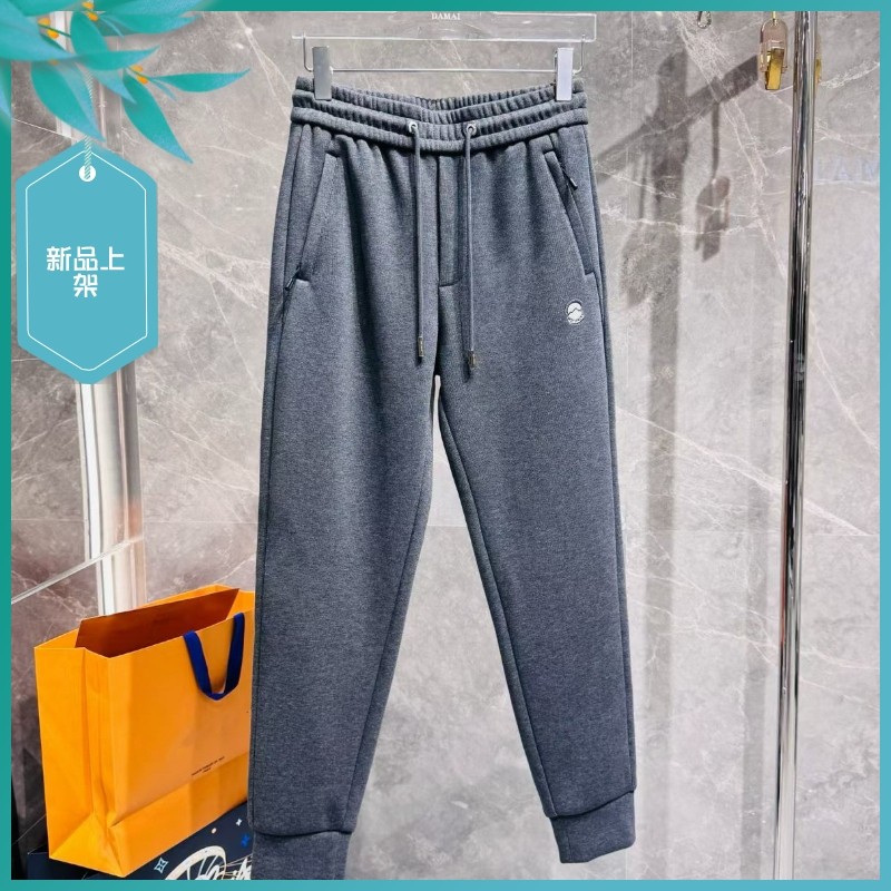 T25冬季新款男士温州欧版修身小束脚刺绣保暖加厚加绒运动休闲裤,男装,休闲裤,淘宝优惠券,粉丝福利购,淘宝优惠卷