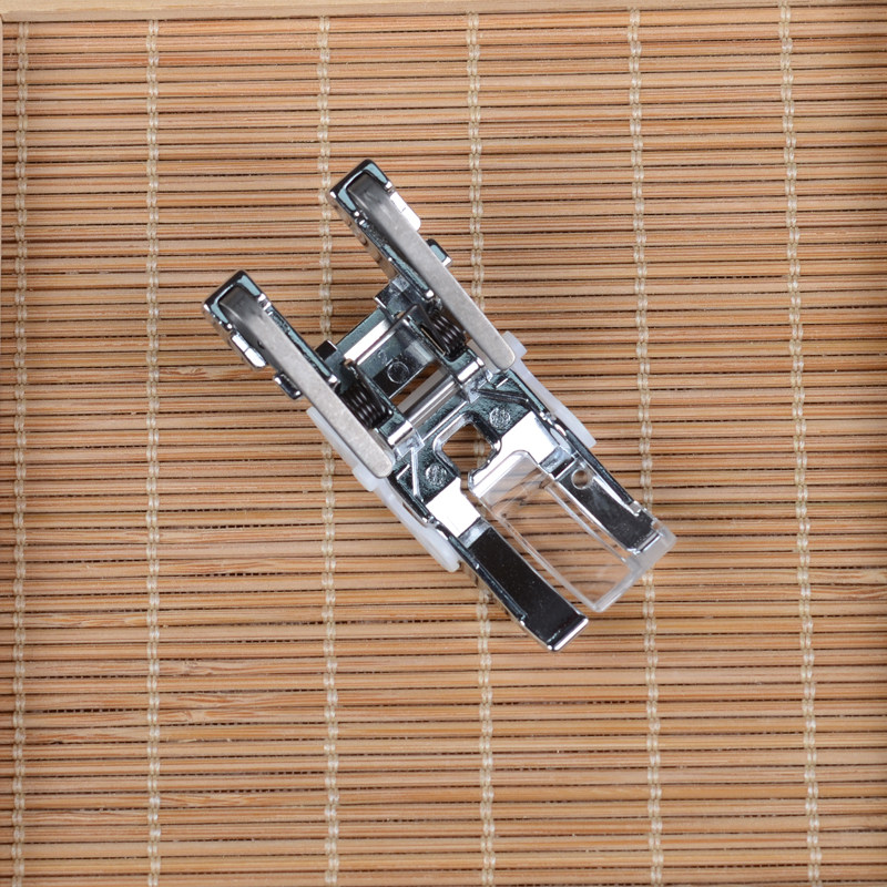 牛仔压脚厚料同步直线压脚家用多功能低柄缝纫机蝴蝶胜家兄弟重机