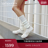 LITE ECCO爱步女鞋 TR840123 薄底德训鞋 BIOM 新款 软底复古阿甘鞋
