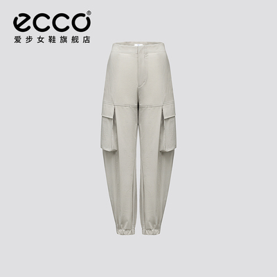 ECCO爱步 x NRL联名 2026新款运动休闲宽松工装长裤女EN261P020