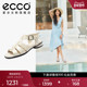 ECCO爱步女鞋 雕塑233823 透气沙滩鞋 罗马凉鞋 春夏气质粗跟凉鞋