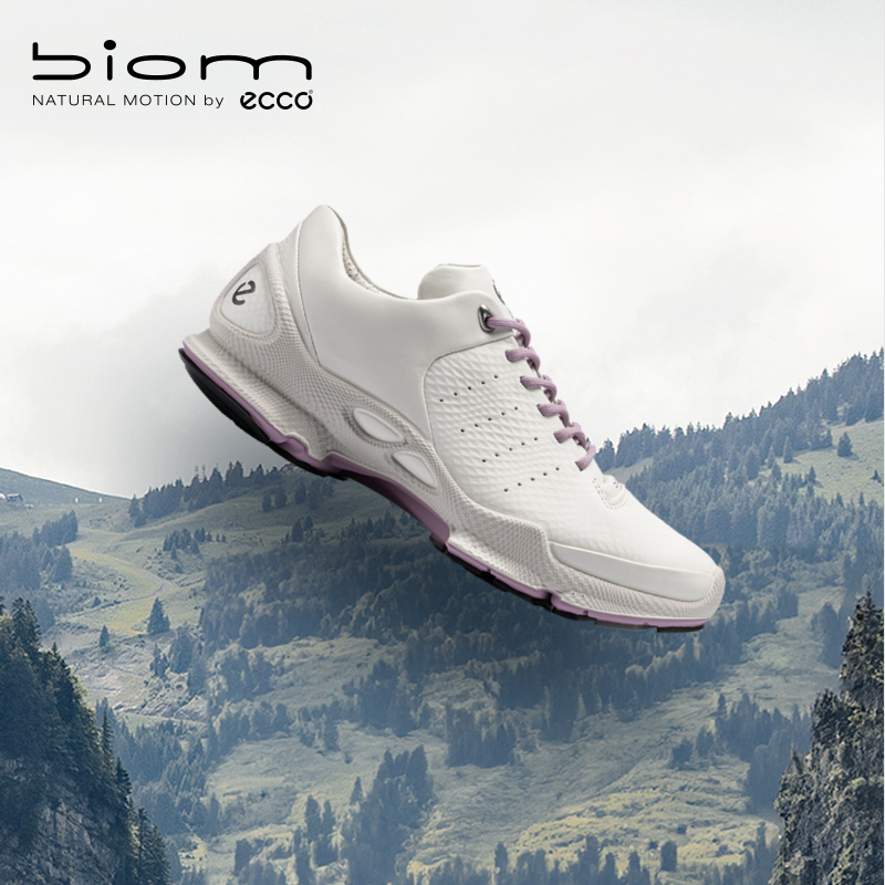 ECCO爱步休闲鞋女 2025新款轻便防滑运动鞋 健步BIOM C W 800433