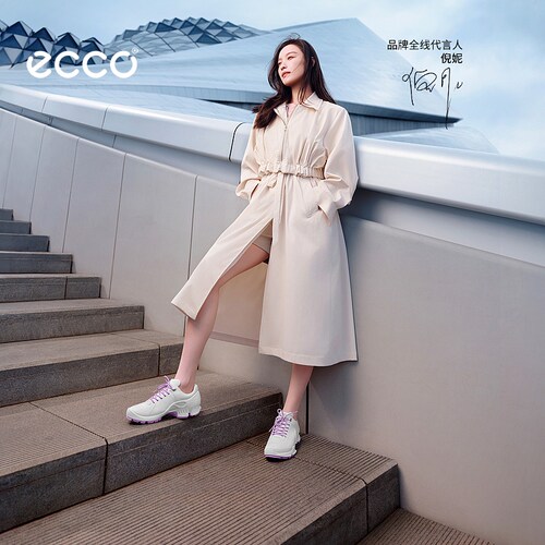 ECCO爱步轻便跑步鞋运动休闲鞋