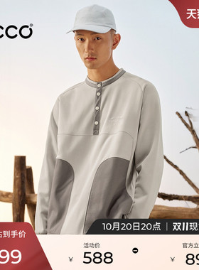 ECCO×白山联名系列 男女同款纯色户外鸭舌运动棒球帽EW263C001G