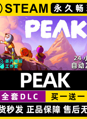 【PEAK】拉我一把 Steam在线游戏正版CDKEY全DLC兑换码激活码入库
