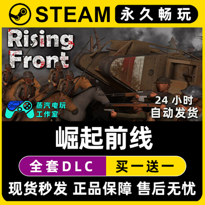崛起前线Rising Front Steam电脑联机单机游戏CDK全DLC序列号密钥