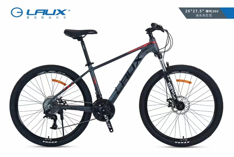 雷克斯哪吒380山地自行车铝合金车架26/27.5寸学生车27速男女单车