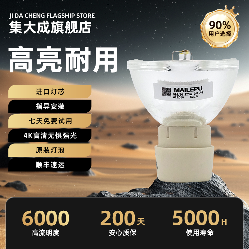 集大成适用于NEC投影机灯泡
