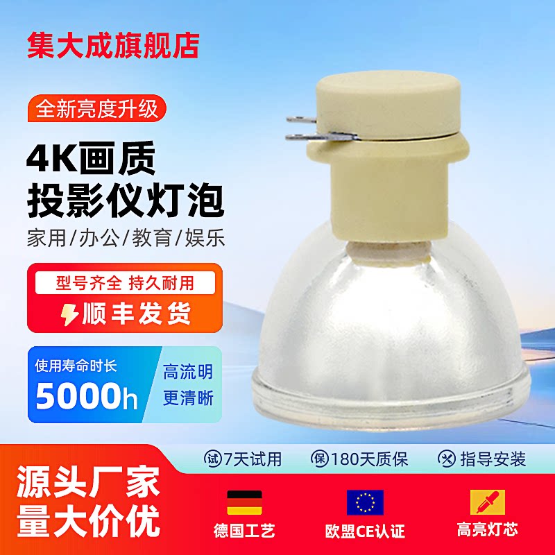 适用于ViewSonic优派Pro8200/Pro8300/PJD6241/PJD6381/PJD6531W/PJD6382/VS12585/RLC-049投影机仪灯泡