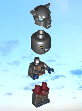 乐购Tormak 影子西装70222人仔配件头罩19231腿19342身躯6099402