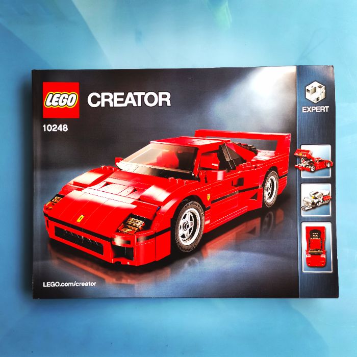 樂髙 Ferrari F40 Set10248Instructions法拉利图纸 说明书