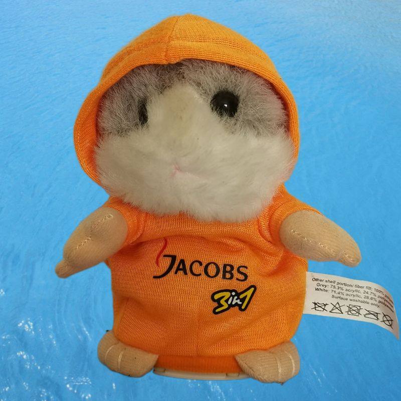 JACOBS稀有礼品玩具会说话的仓鼠唱歌跳舞学舌电动毛绒玩具公仔