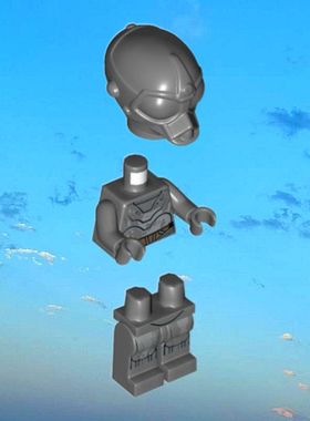 乐购星球大战人仔sw573RA-7礼仪机器人75051配件身体75051腿18085