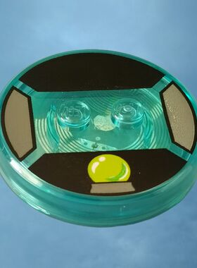 乐购建构71221 拼插积木二次元系列 邪恶女巫19981人仔底座站板