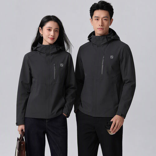 极氪汽车工作服摇粒绒冲锋衣