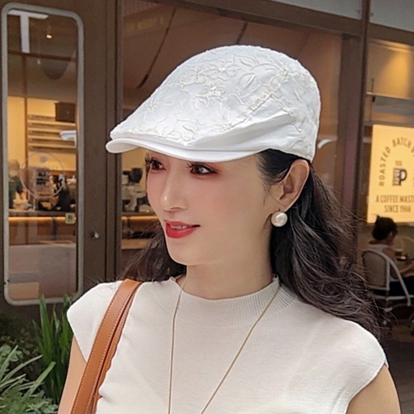 鸭舌帽女款夏季新款时尚防晒图片