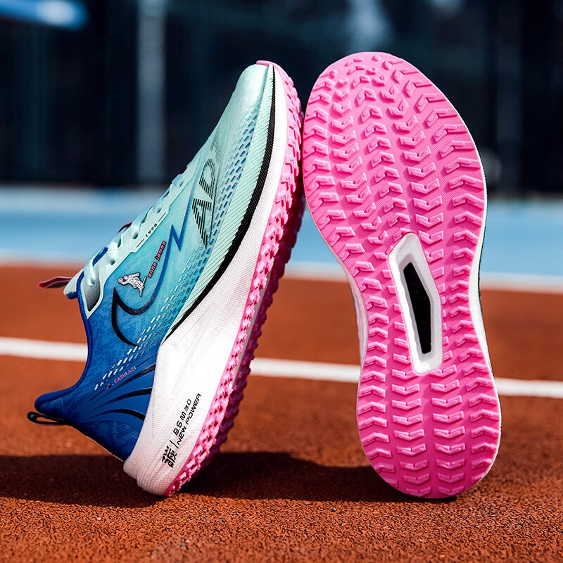 碳板跑鞋男2026新款运动鞋软底青少年学生超轻减震跑步鞋网面透气