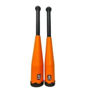 叶秋棒铃PU包胶伊朗棒bell健身男士 女士格斗力量综合体能训练