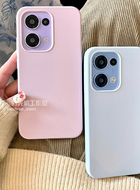 奶呼呼液态硅胶适用OPPPOReno14手机壳reno14Pro耐脏13/12肤感不粘指纹11全包边Findx8s+纯色x7ultrax6