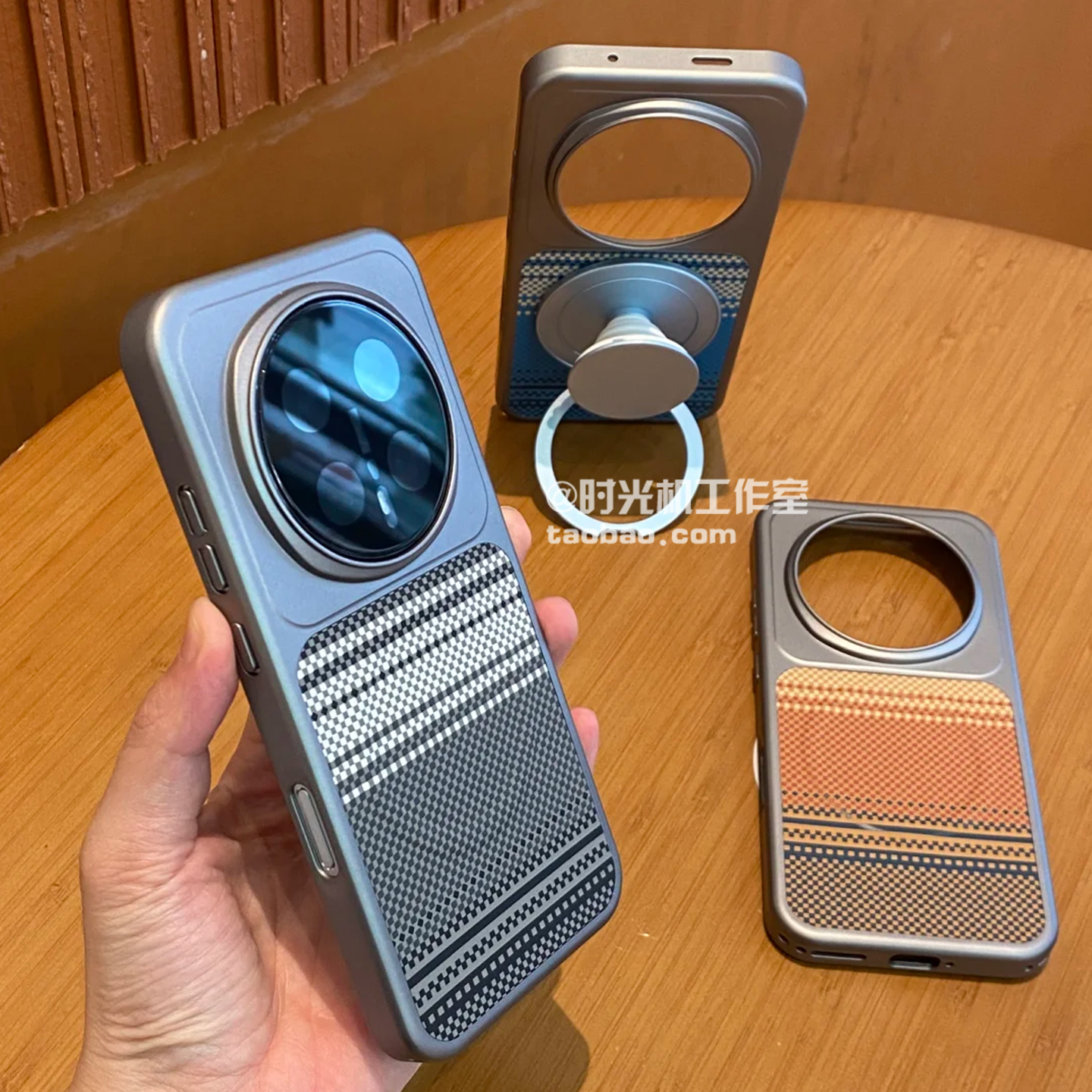 日落灰碳纤维纹理内置强磁适用荣耀Magic8手机壳魔术8Pro肤感防指纹拼接条纹无线充电磁吸壳高级感小众男女套