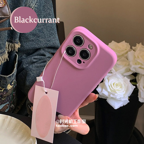 iPhone苹果16液态硅胶镜头全包软