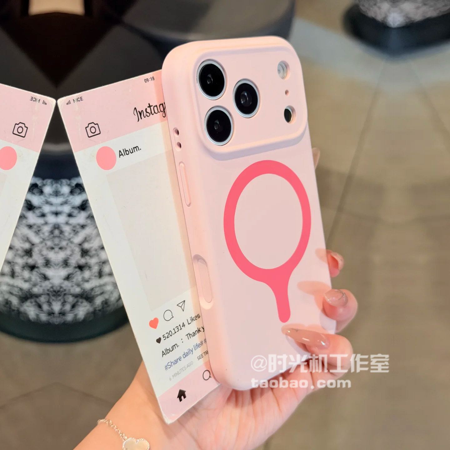 适用iPhone18Promax液态撞色磁吸